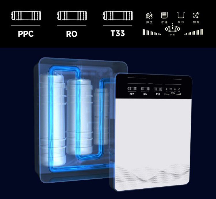 5-stage 600G RO water purifier  MTWP-074