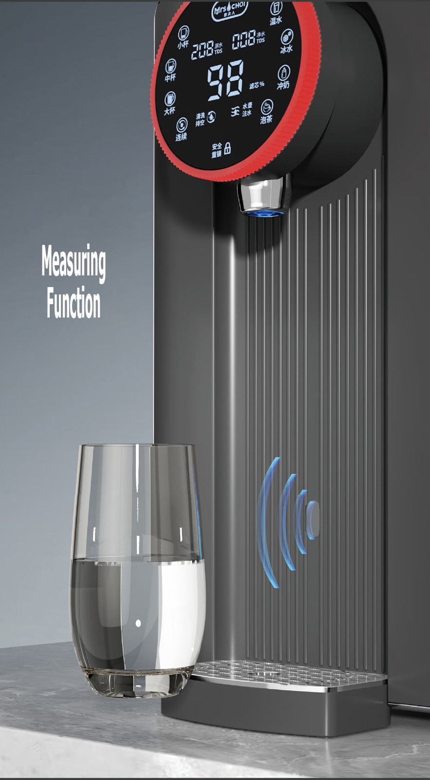 Tabletop no installation alkaline RO water purifier with heating cooling MTWP-T070 Tabletop no installation alkaline RO water purifier with heating cooling MTWP-T070