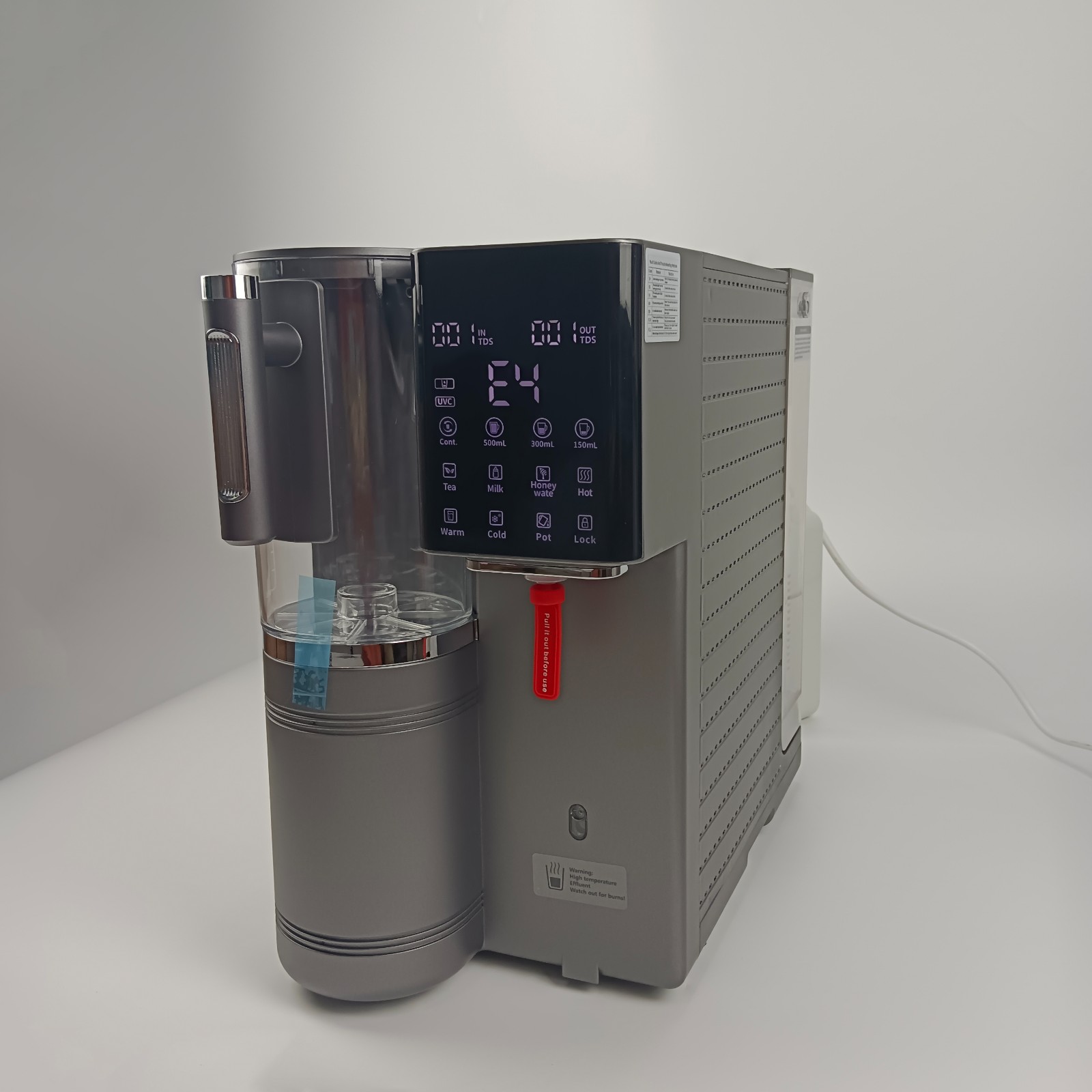 Tabletop no installation alkaline RO water purifier with heating cooling MTWP-T072 Tabletop no installation alkaline RO water purifier with heating cooling MTWP-T072