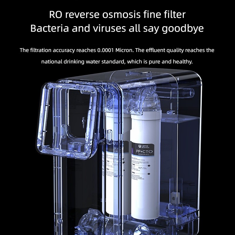 Tabletop RO water purifier dispenser hot water hydrogen generator MTWP-T075