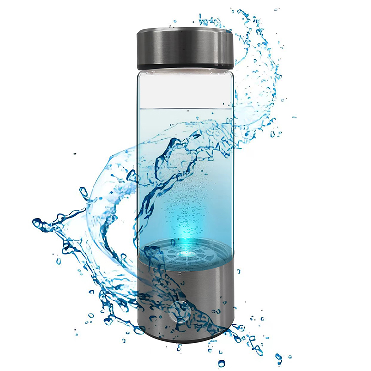 MT-H267 steel color hydrogen water generator bottle