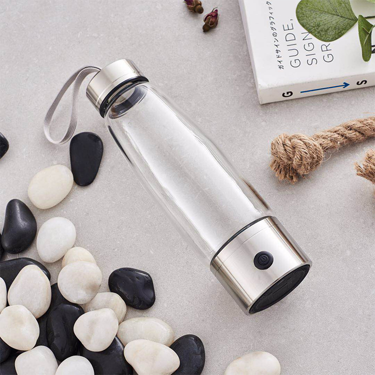 MT-H267B steel color hydrogen water generator bottle