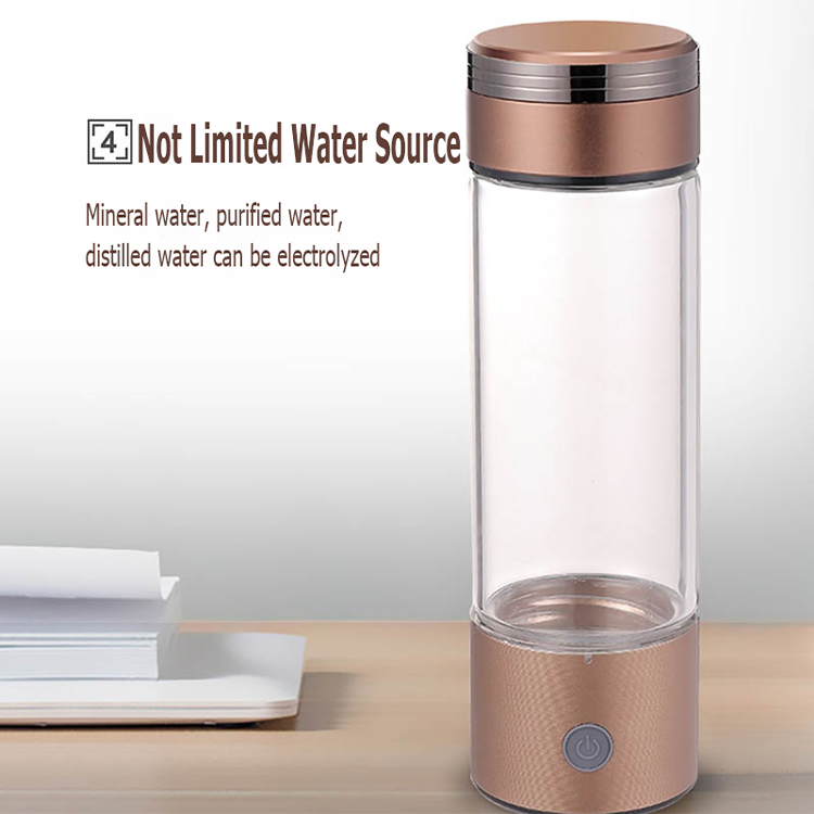 MT-H222 brown hydrogen water generator bottle