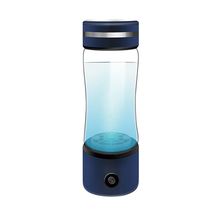 MT-H266D blue /silver grey hydrogen water generator bottle