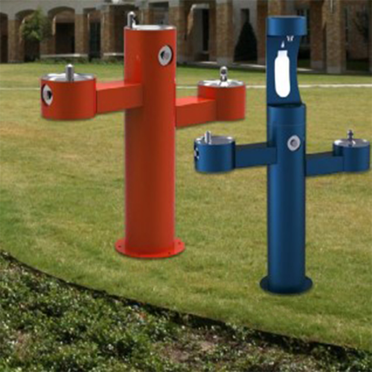 Outdoor drinking water table