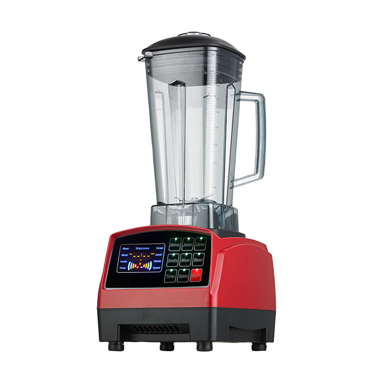 Commercial juice blender MT-SB858D digital panel square body