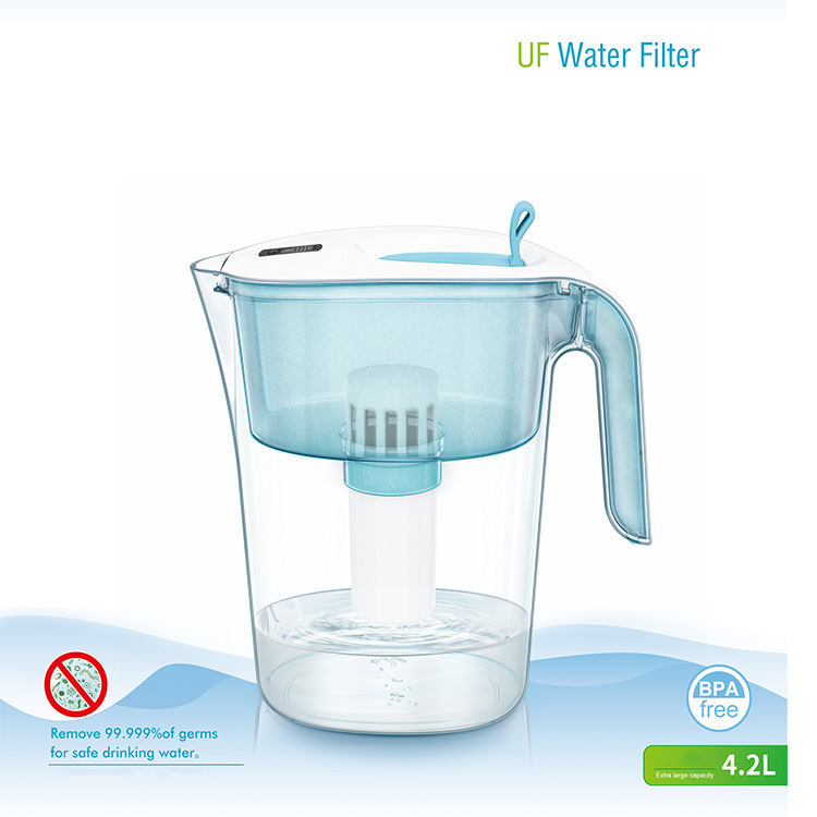 Gift star water pitcher filter soft water with UF membrane MTWP-042