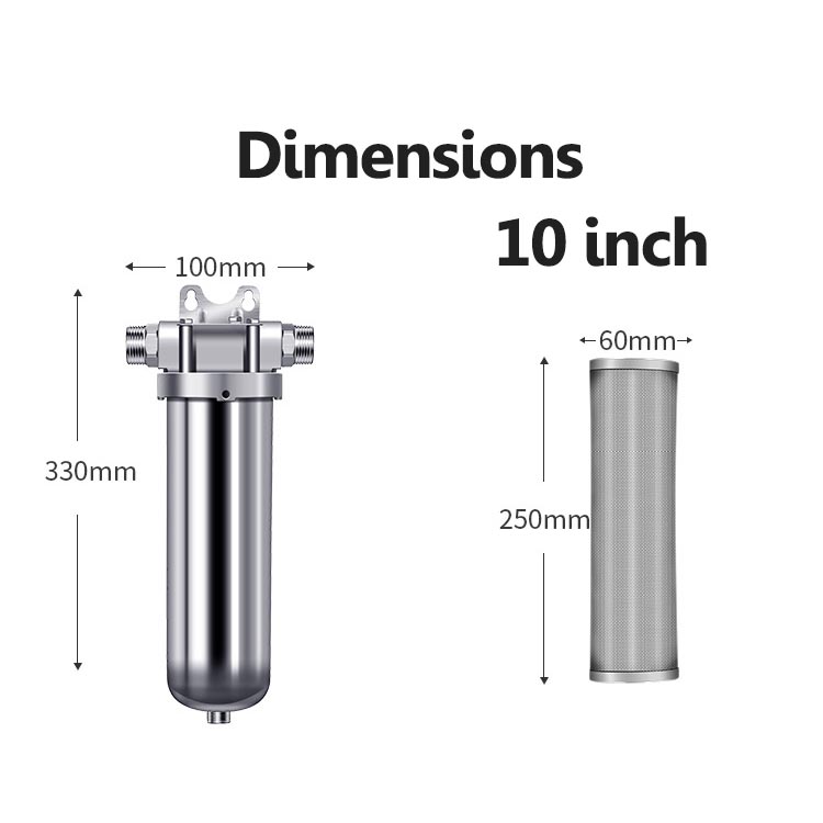 Stainless steel large flow rate pre-filter MTWP-LPF
