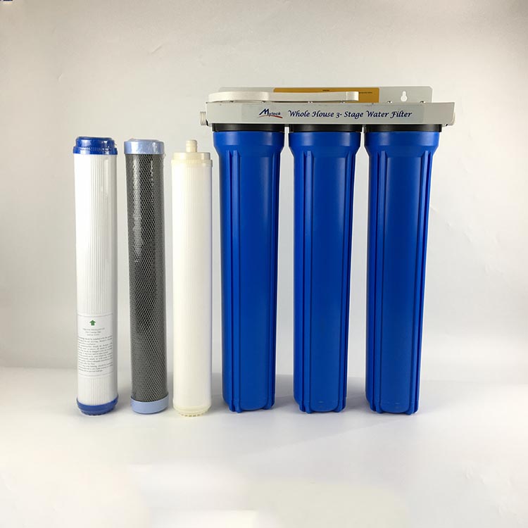 Whole house three stages pre-filter before water tank MTWP-WHIII