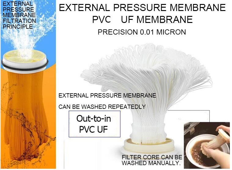 Whole house stainless steel UF water filter  MT-JKC series