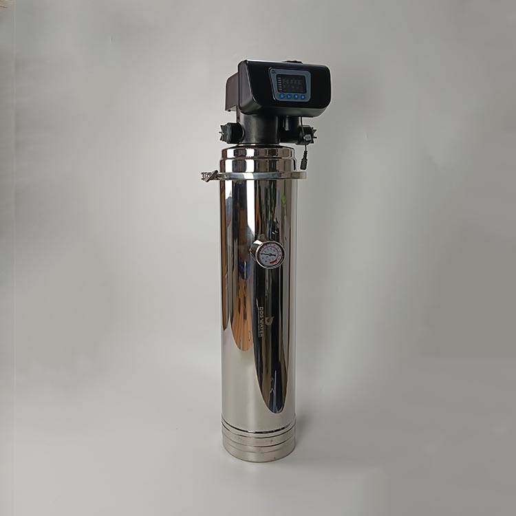 Vertical whole house Stainless steel PVC UF water filter  automatic valve series