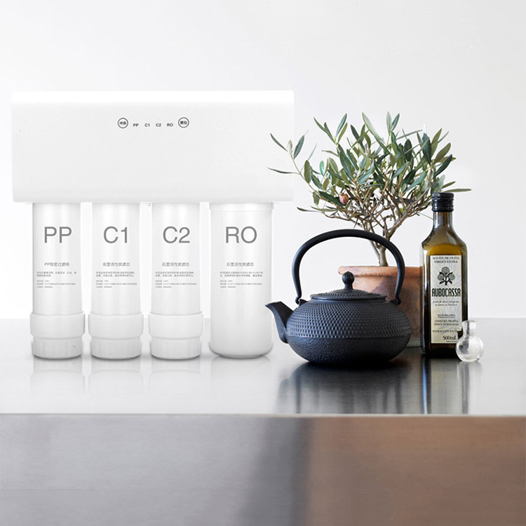 4-stage 400GPD tankless RO water purifier white  MTWP-400