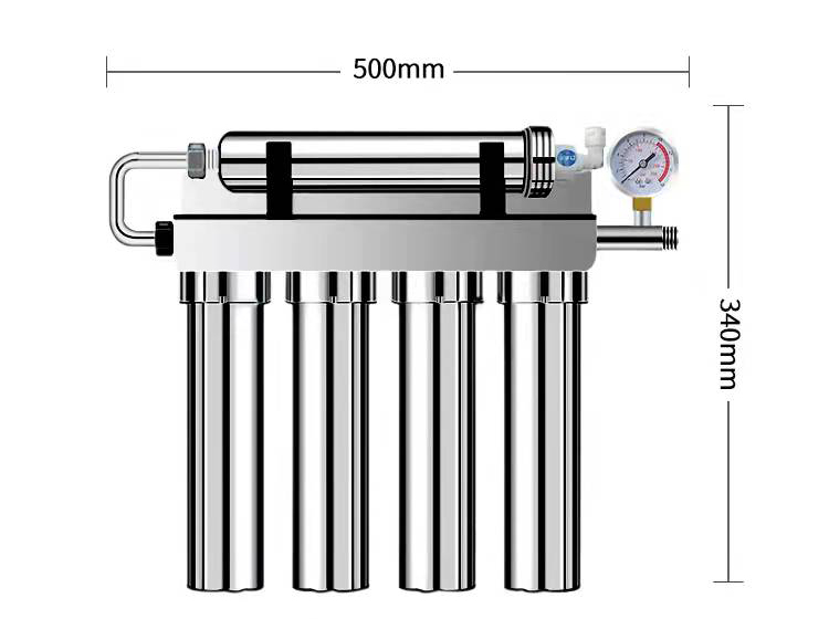 5-stage stainless steel UF water purifier  MTWP-UF005SB