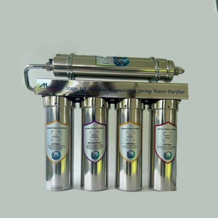 Big 5-stage stainless steel UF water purifier with magnet MTWP-UF004M