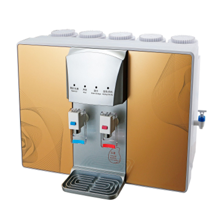 Tabletop 5-stages RO water purifier heating no cooling MTWP-T068