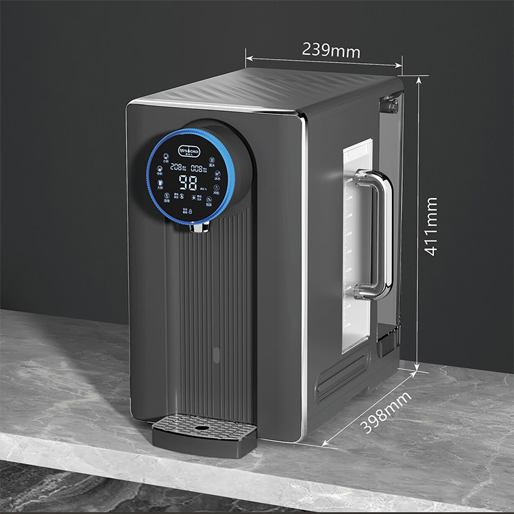 Tabletop no installation alkaline RO water purifier with heating cooling MTWP-T070