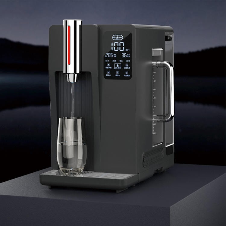 Tabletop no installation mineralization  RO water purifier with heating cooling MTWP-T071