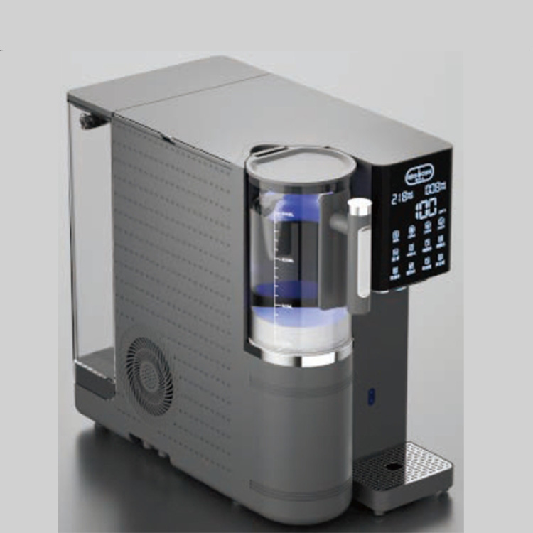 Tabletop no installation  hydrogen rich RO water purifier with heating cooling MTWP-T074