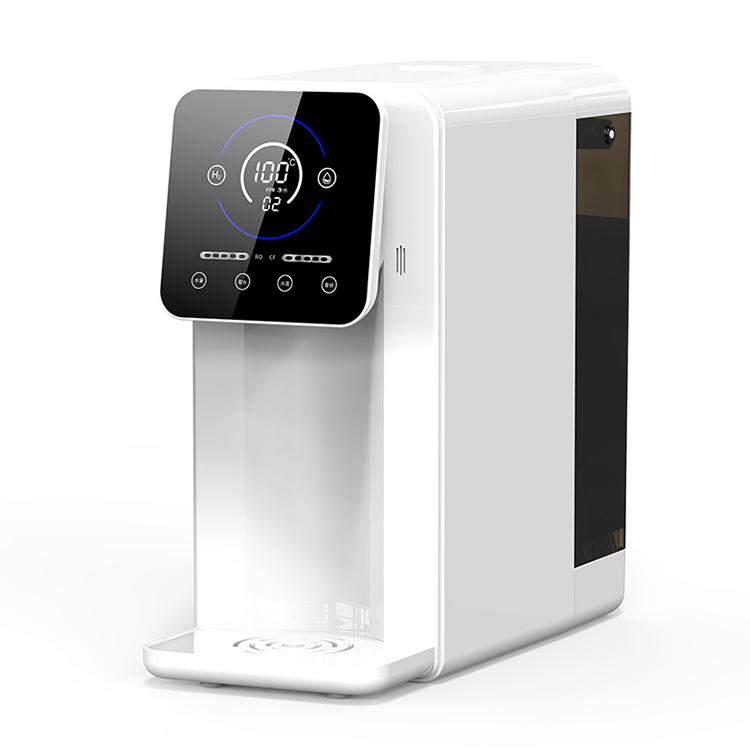 Tabletop RO water purifier dispenser hot water hydrogen generator MTWP-T075